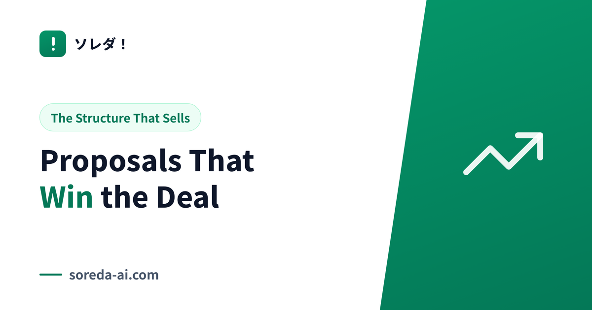 How to Write Proposals That Win — The Structure That Sells